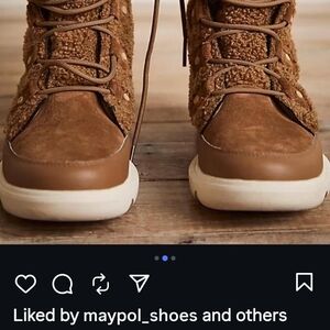 Sorel Brown Ankle Boots